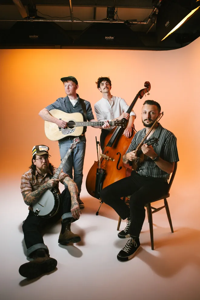 The members of Taff Rapids