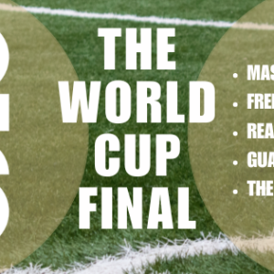 THE WORLD CUP FINAL - ON THE BIG SCREEN