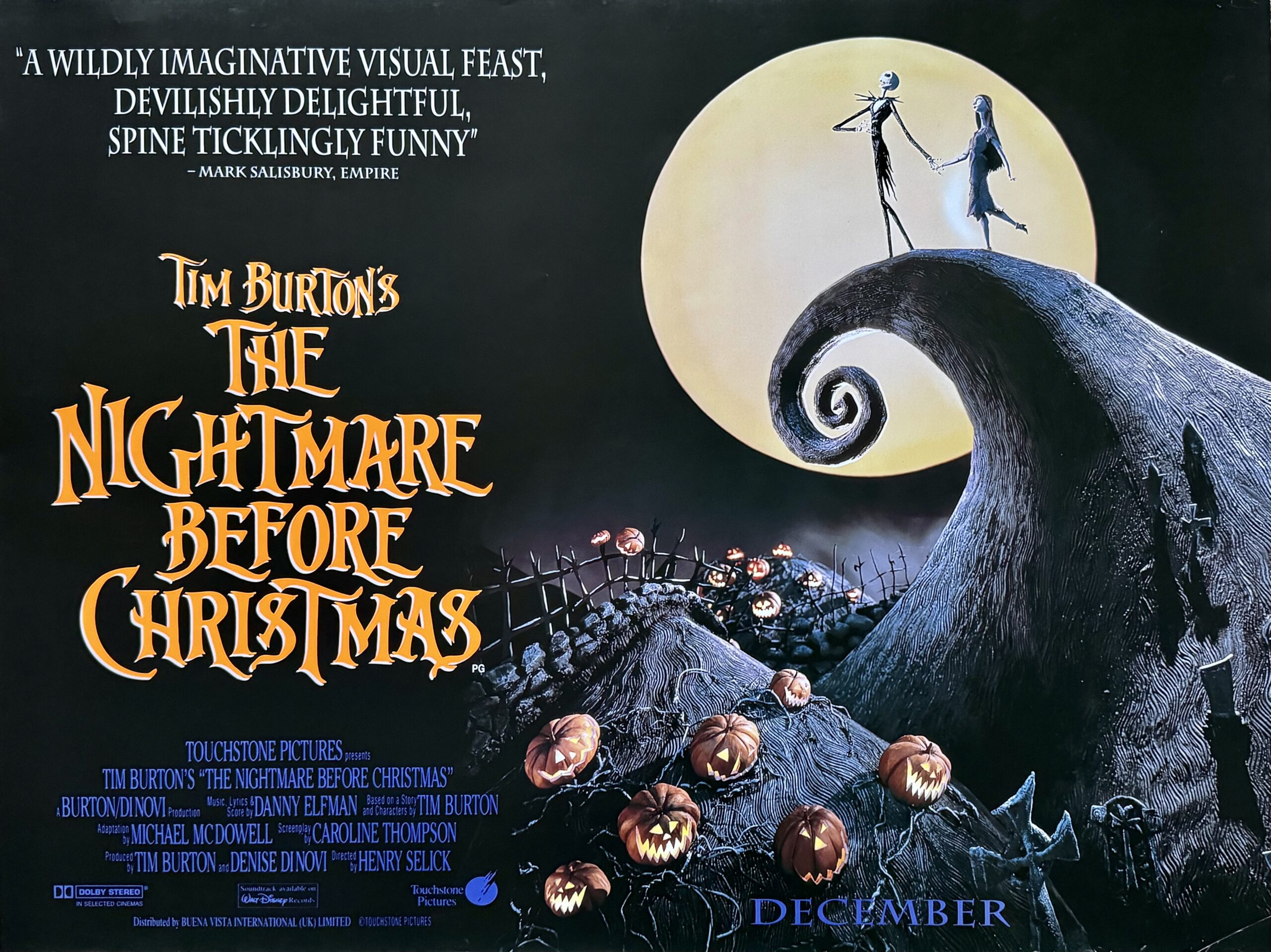 Nightmare Before Christmas - Ruthin Community Cinema Scre-aming